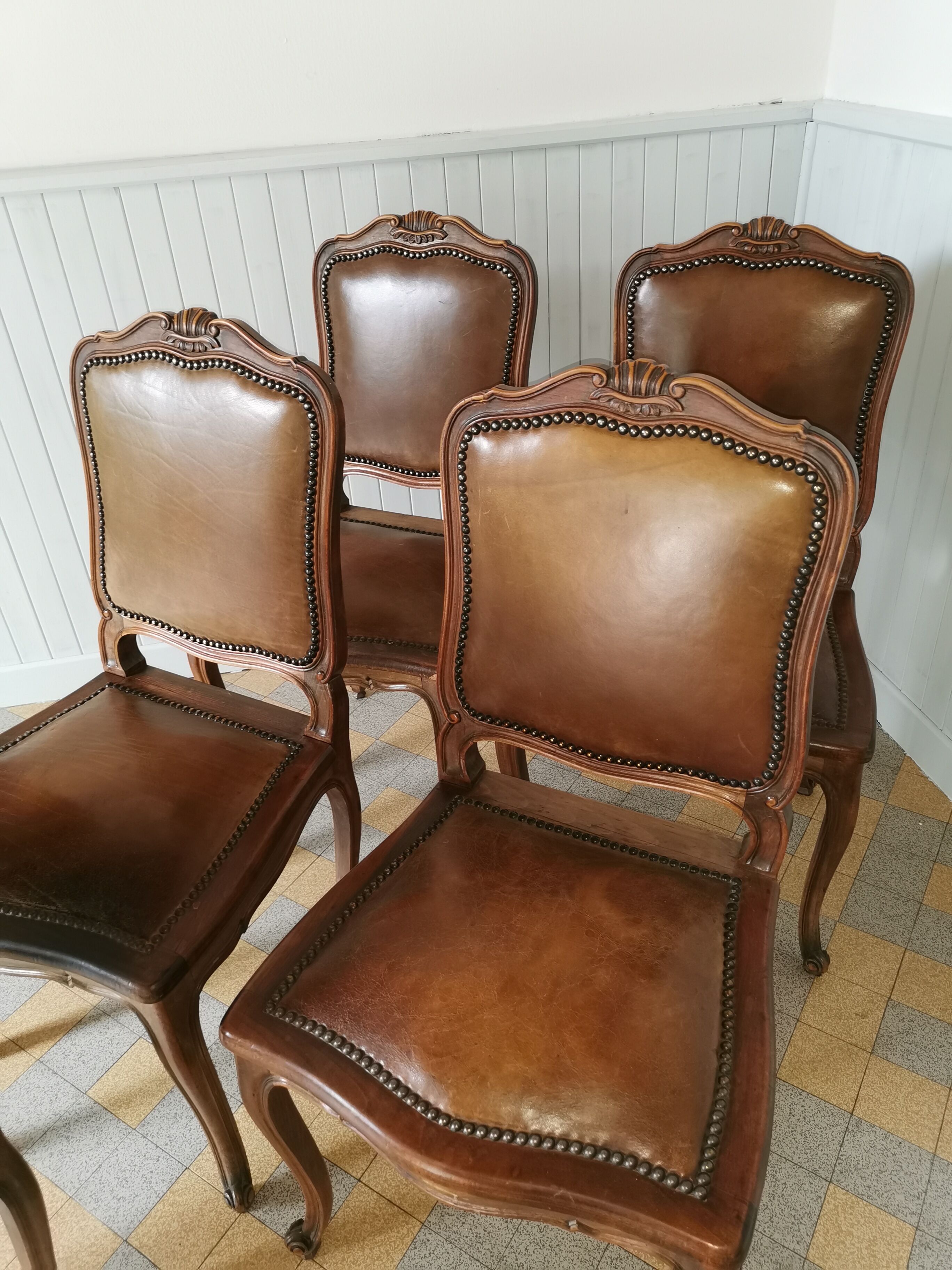 Regence style chairs