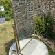 Miroir de bottier en laiton 1900