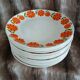 12 vintage dessert plates Moulin des Loups