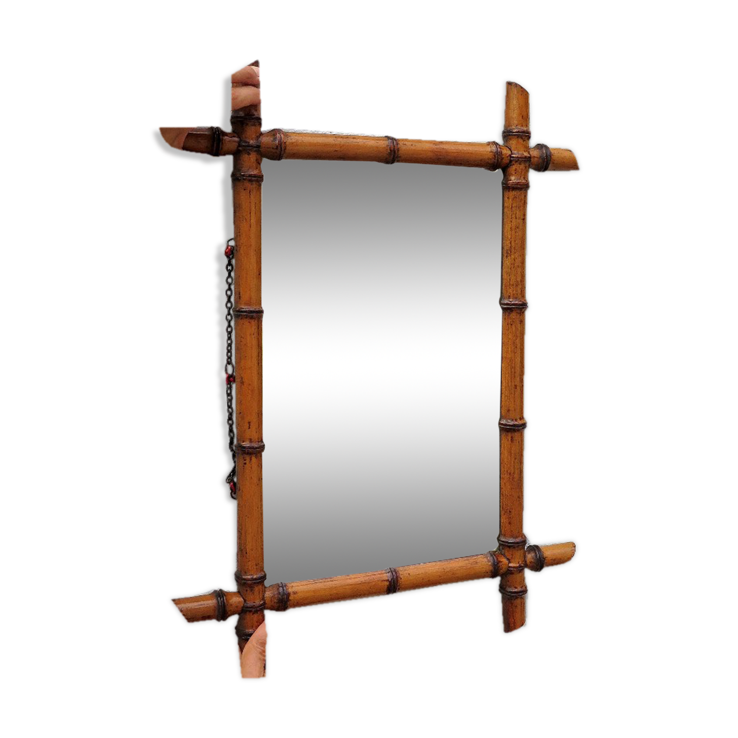 Bamboo mirror
