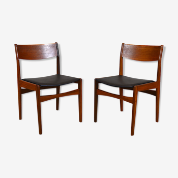 Chairs Scandinavian 1960 Poul Volther for Frem Rojle