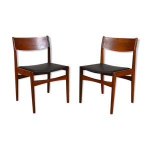 Chaises scandinave 1960 de Poul