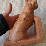 Thomas Cartier terracotta bear book holder