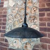 Scandinavian pendant light in perforated sheet metal