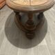 Round coffee table Roger Capron Vallauris - Model "Les Herbiers" - Diameter