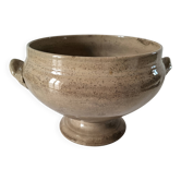 HB vegetable dish Choisy le Roi late 19th century ultra patinated