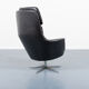Danish Vintage Swivel Lounge Chair by Henry W. Klein