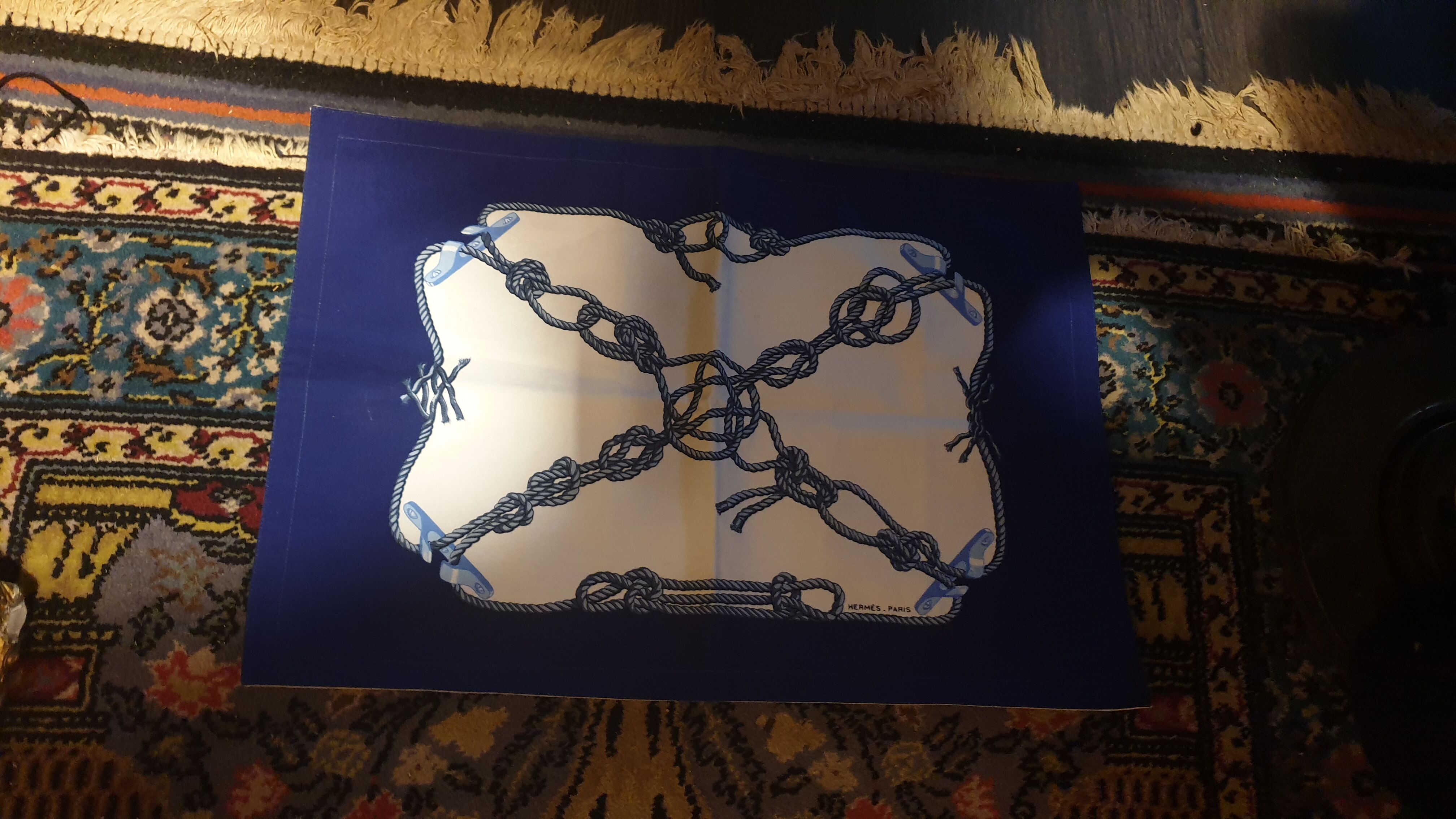 2 table clothes and 2 napkins Hermès House