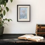 Vicenza, Italy, old map, printed in 1909. Authentic.