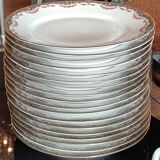 Ancien service vaisselle Limoges 36 pièces