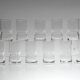 Série de 11 verres Italien
