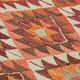 Turkish Handwoven Vintage Herki Kilim 101 cm x 321 cm
