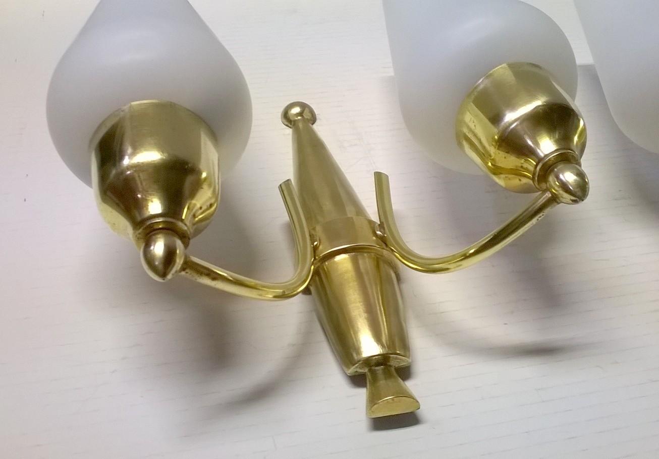 Pair of sconces by Angelo Lelii for Arredoluce 1950 s