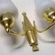 Pair of sconces by Angelo Lelii for Arredoluce 1950 s