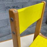 Children's chair vintage kindergarten