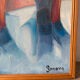 Pont Neuf, Toulouse, oil on canvas signed Sprova