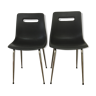 Pair of Grosfillex barrel chairs