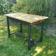Solid wooden farm table 110X65cm