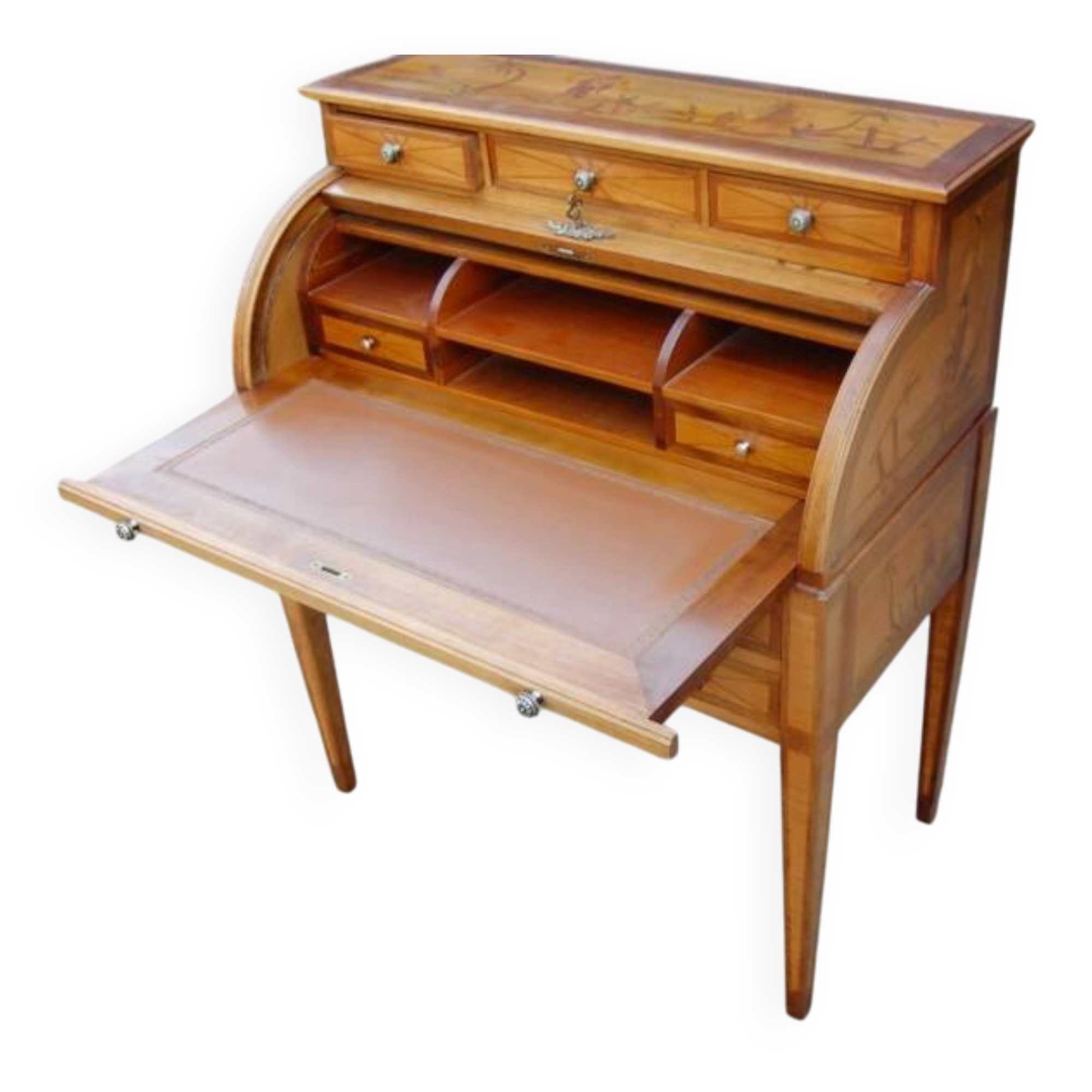 cylinder desk in Louis XVI style