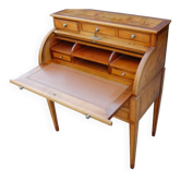bureau cytlindre de style louis XVI