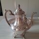 Silver metal coffee service