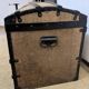 Antique wooden trunk