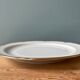 Series of 10 antique flat plates in Limoges porcelain