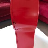 Clock, vintage ikea ps Red