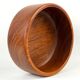 Mid Century Solid Teak Bowl, Danish Design, Vintage Fruit Bowl
