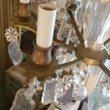 Chandelier cage with tassels