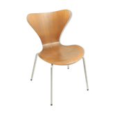 Chaise en teck série 7 des années 1960 par Arne Jacobsen pour Fritz Hansen