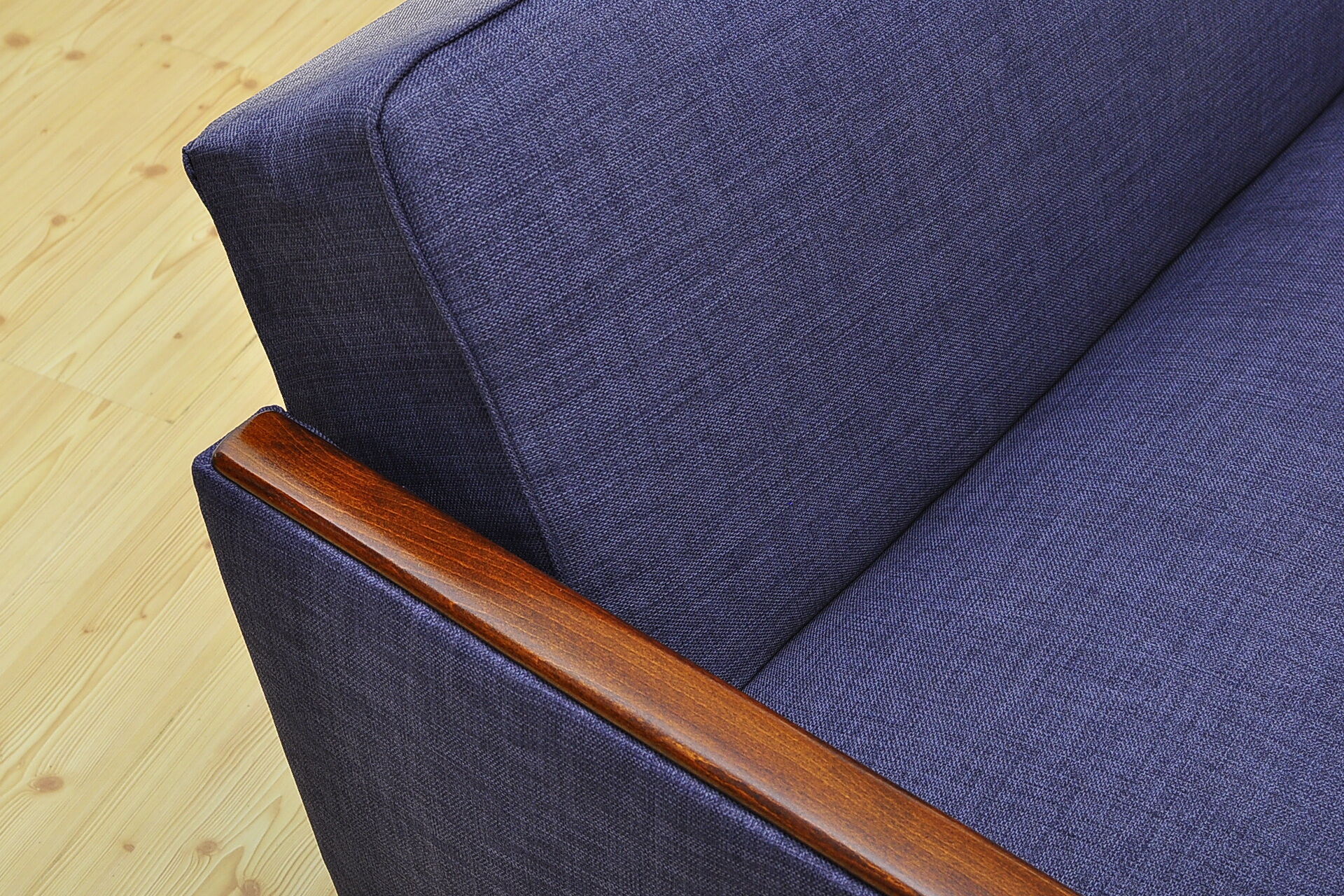 Daybed 3 seat sofa with fold-out function, 1960s