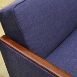 Daybed 3 seat sofa with fold-out function, 1960s