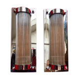 pair of art deco wall light 30s