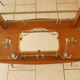 Vintage wall coat rack