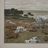 Lithograph by Henri Rivière Aspects of Nature - The Bay