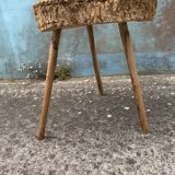 Cork oak tripod table