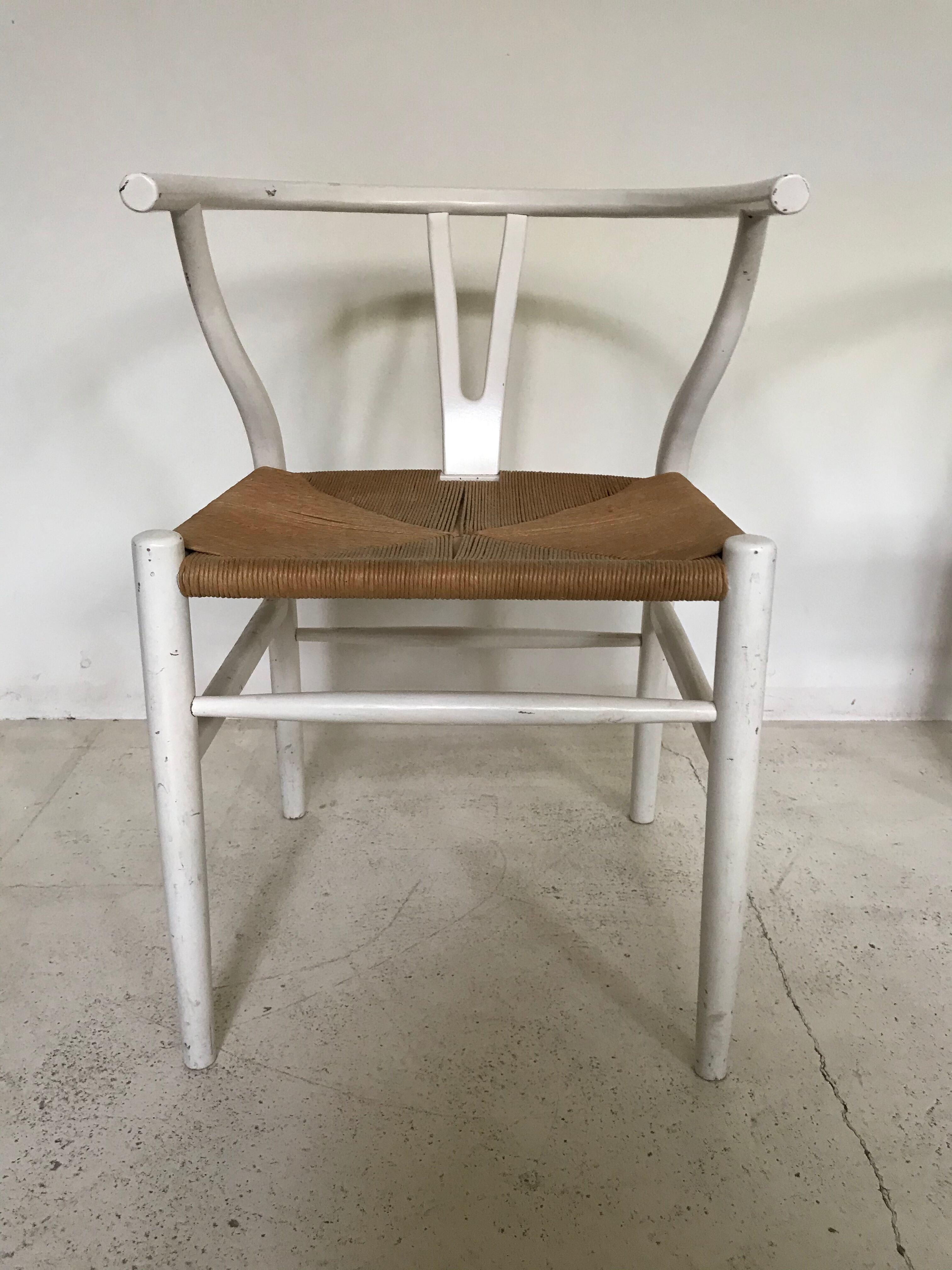 Pair of chairs CH24- wishbone by Hans Wegner