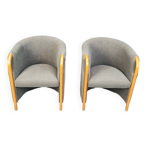 paire de fauteuils italiens,