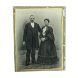 Antique, Great old photography, bourgeois couple, early twentieth, France