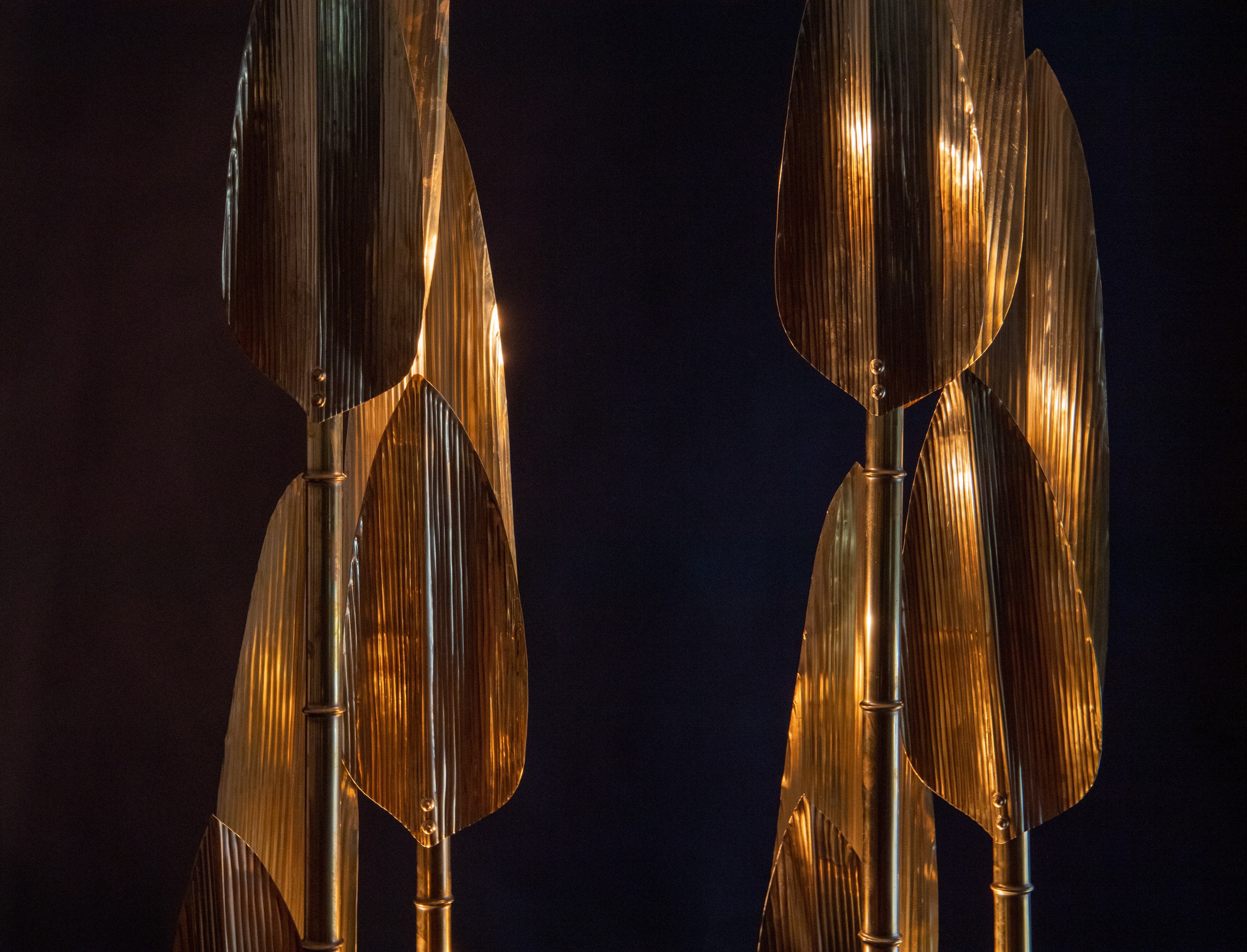 Paire de lampadaires XXe siècle