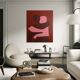 Painting on stretched canvas "can i hold you" 100x81cm