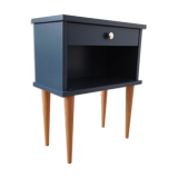 Vintage bedside feet round spindles