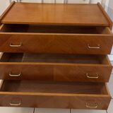 Commode vintage pieds compas