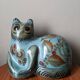 Handcrafted ceramic chat Mexico