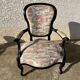 Pair of Voltaire armchairs