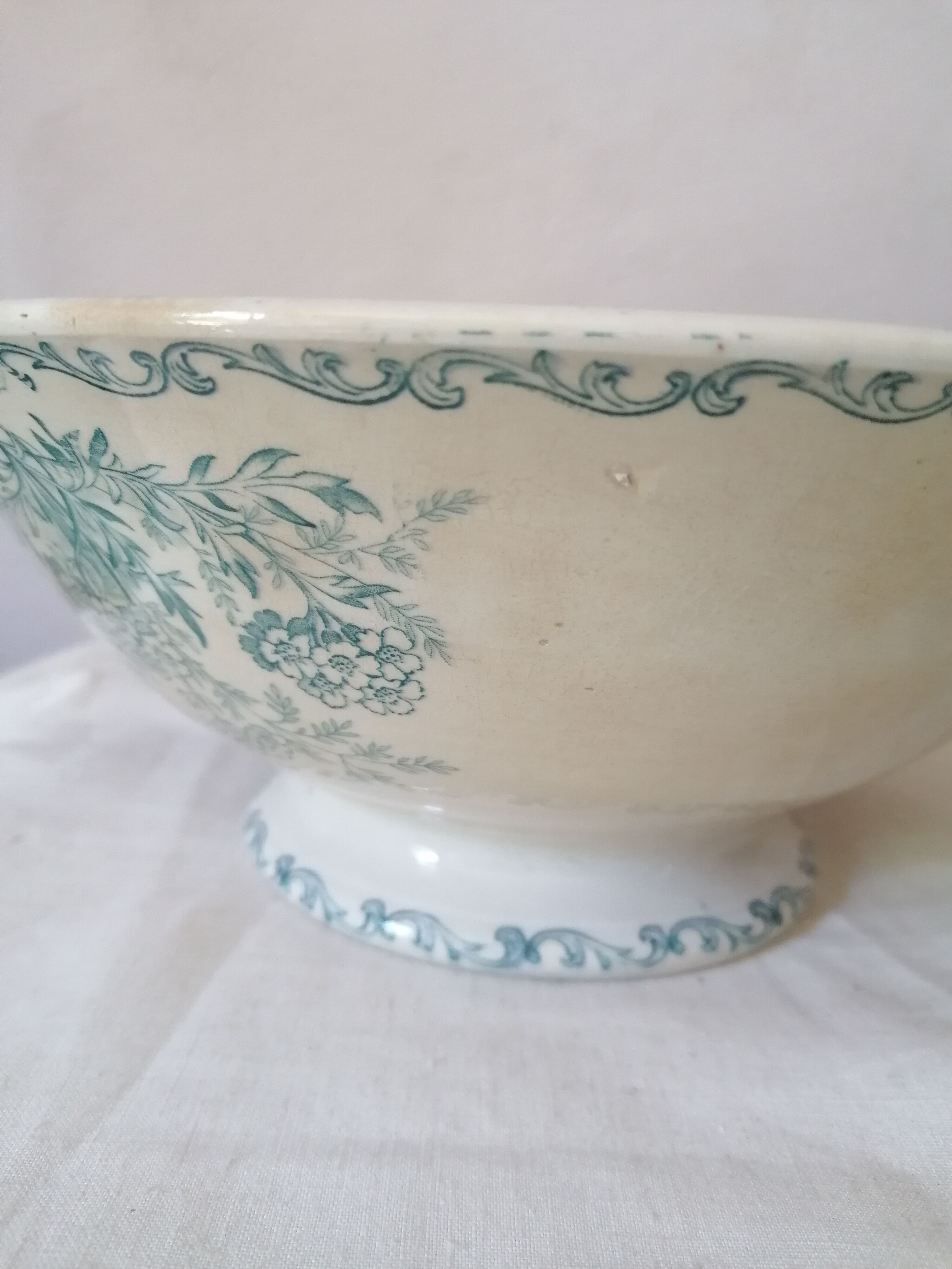 Bowl sarreguemines iron land