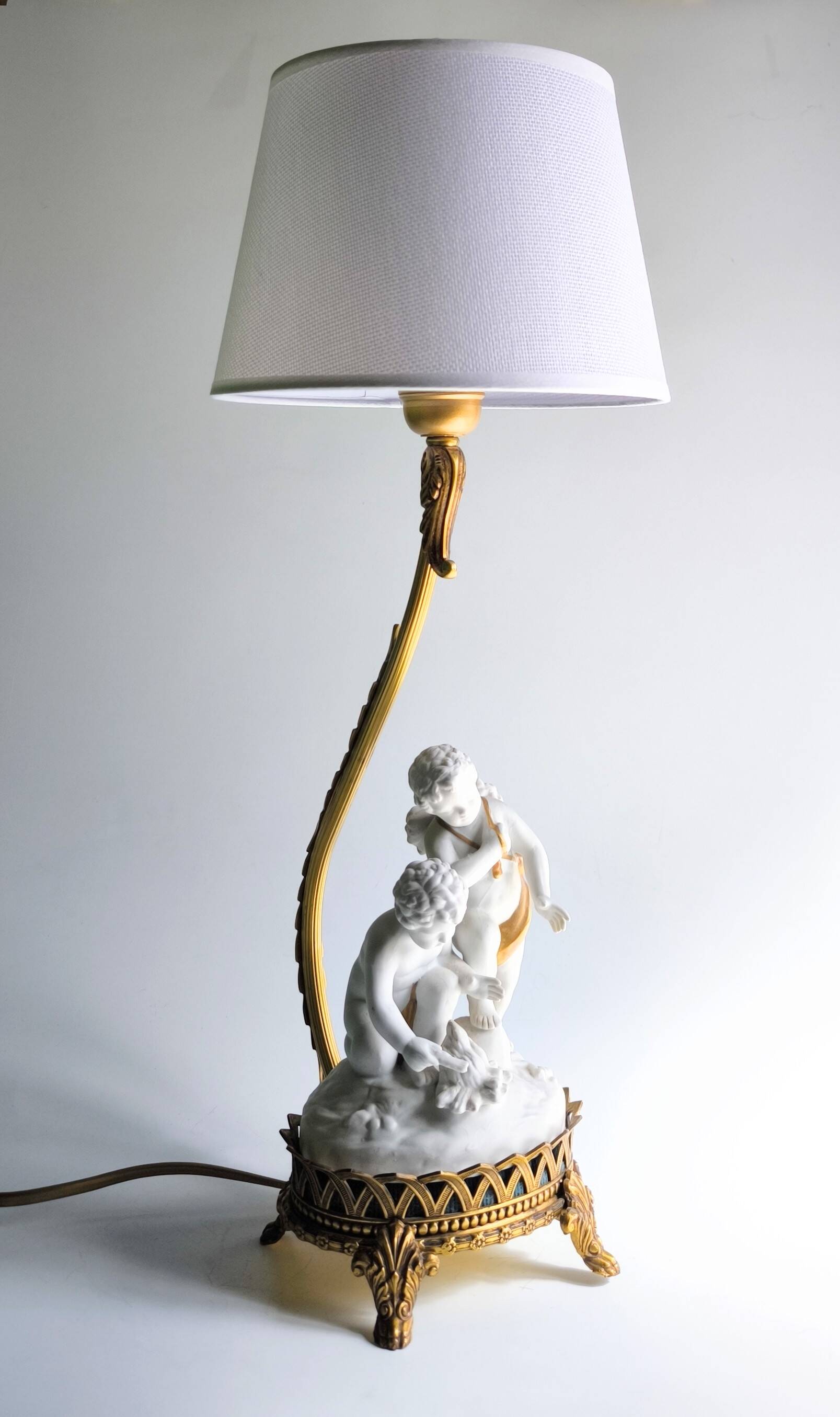 French lamp in Louis XV style