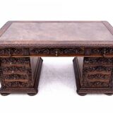Antique desk, France, late 19th century.