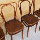 Set of 4 chairs Bistro, model n ° 55, by Jacob and Josef kohn